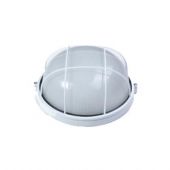 Фотография светильник navigator 94 803 nbl-r2-60-e27 белый круглый с решеткой