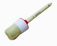 Фотография кисть круглая профи №10 (40мм), натуральная щетина, деревянная ручка, matrix