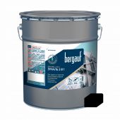Фотография грунт-эмаль бергауф enamel 3в1 черная 22 кг 
