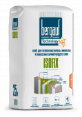 Клей для пенополистирола,минваты Bergauf Isofix 25кг (56шт/под) фото