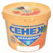 Фотография сенеж аквадекор бесцветный/х2-102 (2,5кг ведро) 