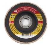 Фотография круг лепестковый торцевой 125*22,23 р60