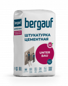 Штукатурка цементная Bergauf Unter Bau 25кг (56шт/под.) фото
