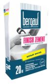 Шпаклевка Финишная Bergauf Finish Zement на белом цементе 20кг фото