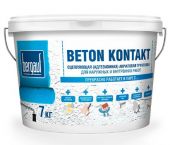 Грунтовка адгезионная акриловая для наруж./внутр.работ Bergauf Beton Kontakt(Бергауф) 7кг фото