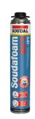 Фотография пена профессиональная soudal макси70 зимняя (-10) 870 мл