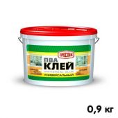 Клей строительный ПВА 0,9кг (ведро) фото