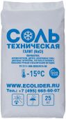 Соль техническая "Галит" (50кг), меш																						 фото