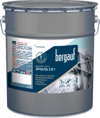 Фотография грунт-эмаль бергауф enamel 3в1 синяя 1,8 кг