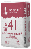 Клей монтажный FORMAN 41 25кг/под.56 фото