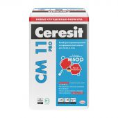 Клей Ceresit CM11 PRO для плитки 25кг фото