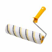 Фотография валик малярный с рукояткой "микрофибра", ось 6мм, 40мм, 240мм