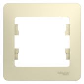 Фотография рамка gsl000201 schneider electric glossa 1 постова бежевый