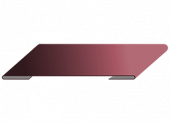Планка стыковочная 60*3000 RAL 3003 фото
