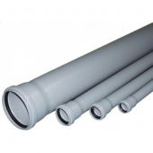 Фотография труба пп серая б/н дн 50х1,8 l=1,5м в/к (10)														