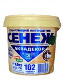 Фотография сенеж аквадекор x2-102 бесцветный 0,9кг