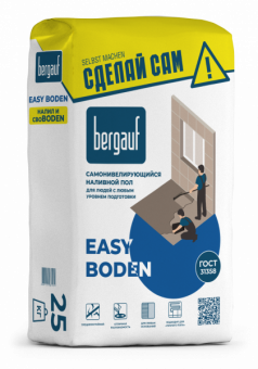 Пол наливной самонивелирующийся Bergauf Easy Boden 25кг (под.48шт) фотография