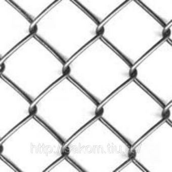 Сетка рабица ф.2 оц. 45*45 1,5*10м/ 15м2 фотография