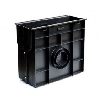 Фотография решетка пластиковая ячеистая рпя norma dn100 a 15