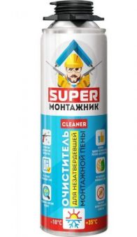 Фотография очиститель монтажной пены super 650 мл