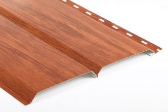 Сайдинг Lбрус Ecosteel 15*240 Сосна 0,5 мм фото