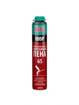 Фотография профессиональная полиуретановая монтажная пена, 1000гр akfix 805p 