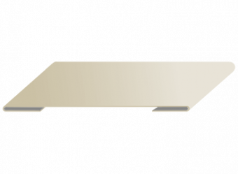 Планка стыковочная 60*3000 RAL 1015 фото