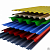 Профнастил НС-35 ПЭ 0,5 мм RAL__ 1060/1000  фото