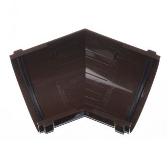 Угол желоба 90 гр D-120 DOCKE Шоколад фото
