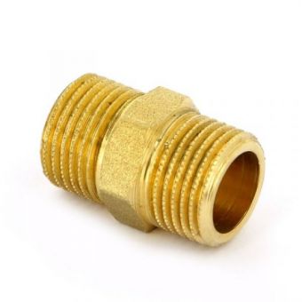Фотография ниппель valfex нр/нр 1/2" латун.(300/10)