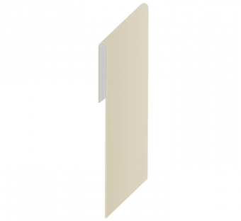Планка завершающая 65*3000 RAL 1015 фото
