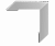 Планка угла наружного 50*50*3000 RAL 7004 фото