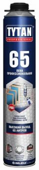 Фотография пена монтажная профессиональная tytan professional 65 летняя 750мл