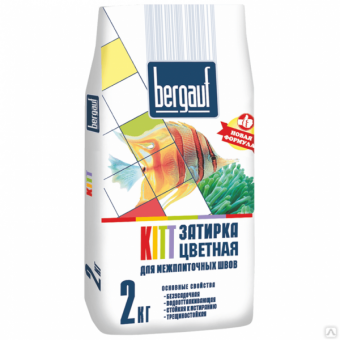 Затирка для межплиточных швов Bergauf Kitt мята 2кг  фотография