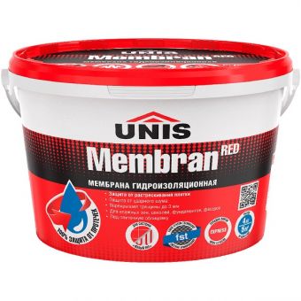 Фотография мембрана гидроизоляционная unis redmembran/4 кг