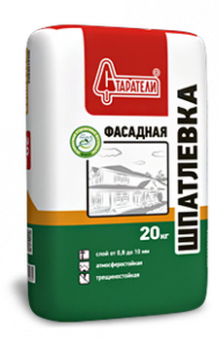 Шпатлевка фасадная Старатели /20кг,под.70 шт фотография