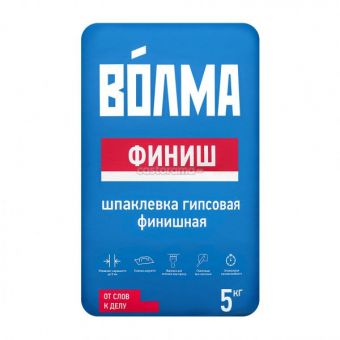 Шпатлевка Волма-Финиш 5кг/под.240шт фотография