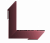 Планка угла внутреннего 50*50*3000 RAL 3005 фото