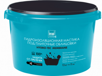 Фотография мастика гидроизоляционная bergauf hydro-tec membrane(бергауф) 4кг