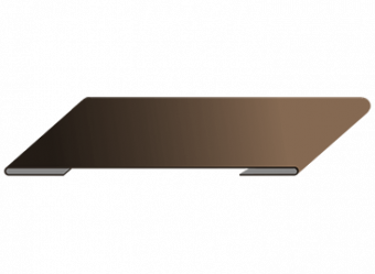 Планка стыковочная 60*3000 RAL 8017 фото