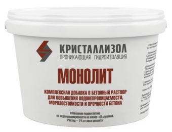 Фотография кристаллизол монолит (ведро 15кг)