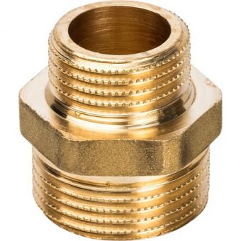 Фотография ниппель переходной valfex нр3/4"- hp1/2" латун.(220/10)