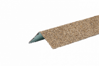 Уголок металлический внешний песчаный Hauberk фото