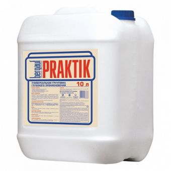 Грунтовка универсальная глуб.проник.Bergauf Praktik(Бергауф) 10 л фотография
