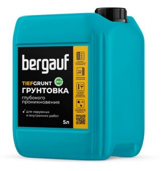 Грунтовка универсальная глуб.проник.Bergauf Tiefgrunt (Бергауф) 5л фотография