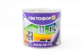 Фотография эмаль пф-115 желтая (0,8кг)