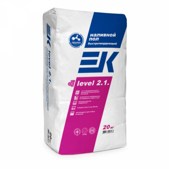 Наливной пол быстротвердеющий  EK level 2.1 / 20 кг  фотография