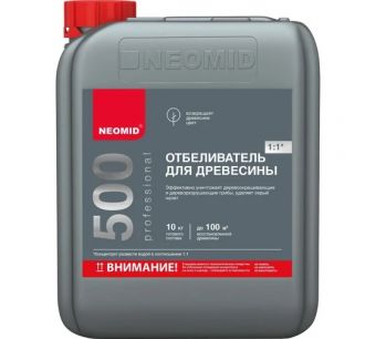 Фотография пропитка отбеливающая для дерева неомид-500(5кг)