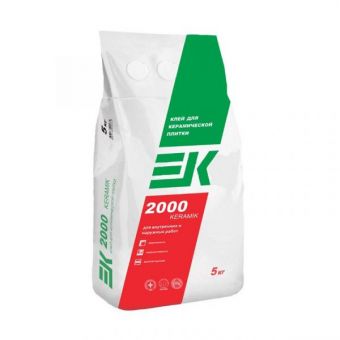 Клей для керамической плитки EK 2000 (5кг) фотография
