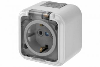 Фотография розетка беларусь с заземлением наружная ip54